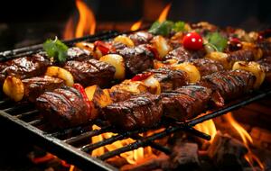 Pétanque et barbecue