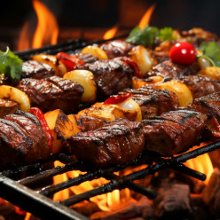 Pétanque et barbecue